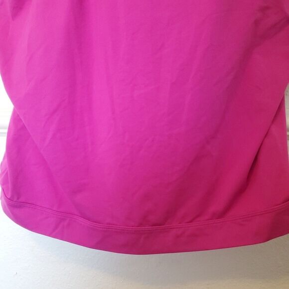 Athleta Tank Top Hidden Agenda Tank Top Berry Currant Size L Pink Brown - Picture 3 of 13